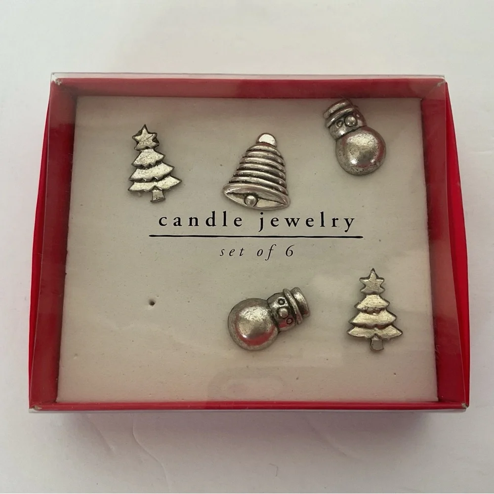 Pier 1 Silver Candle Charms